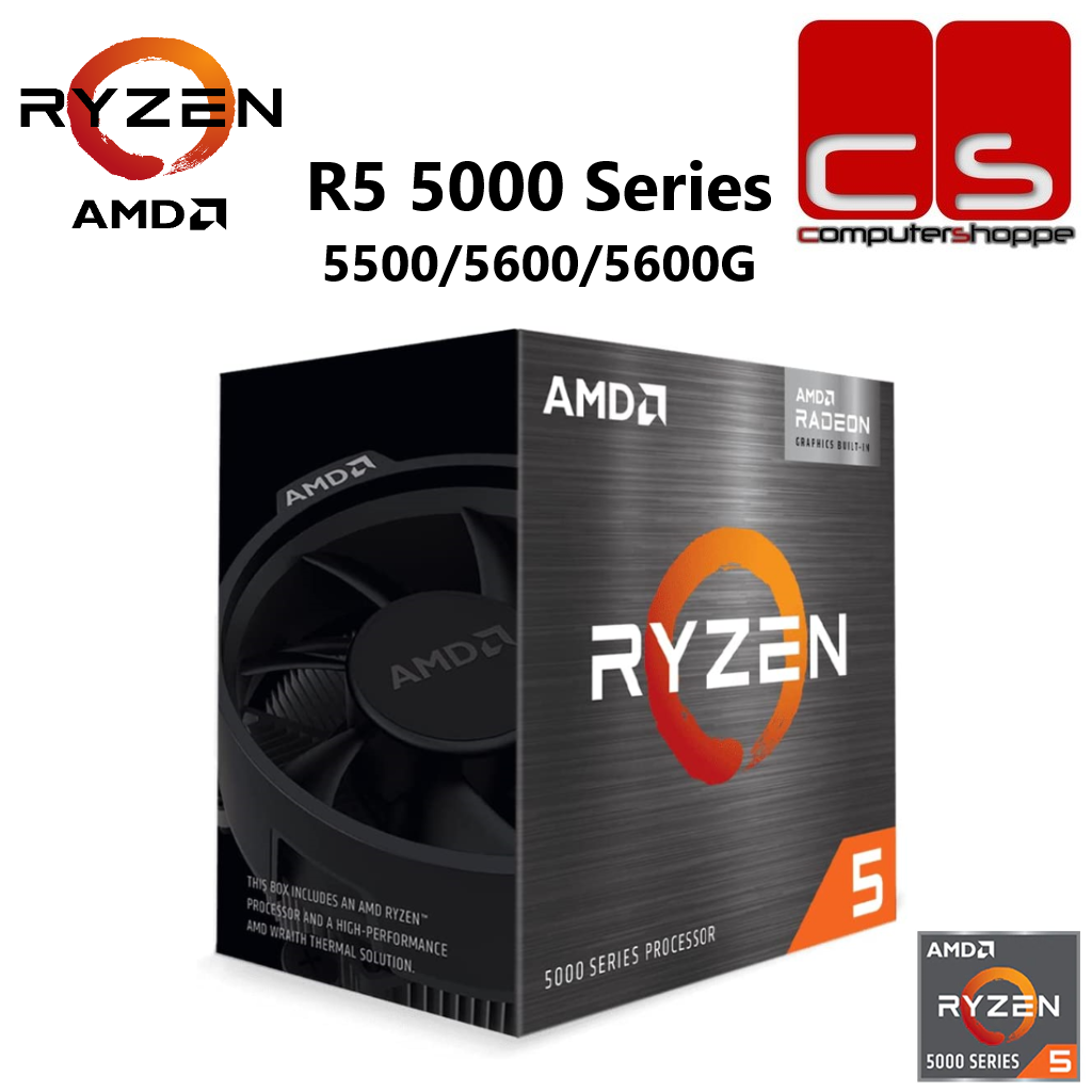 AMD Ryzen 5 5000 Series 6 Core 12 Threads Desktop Processors