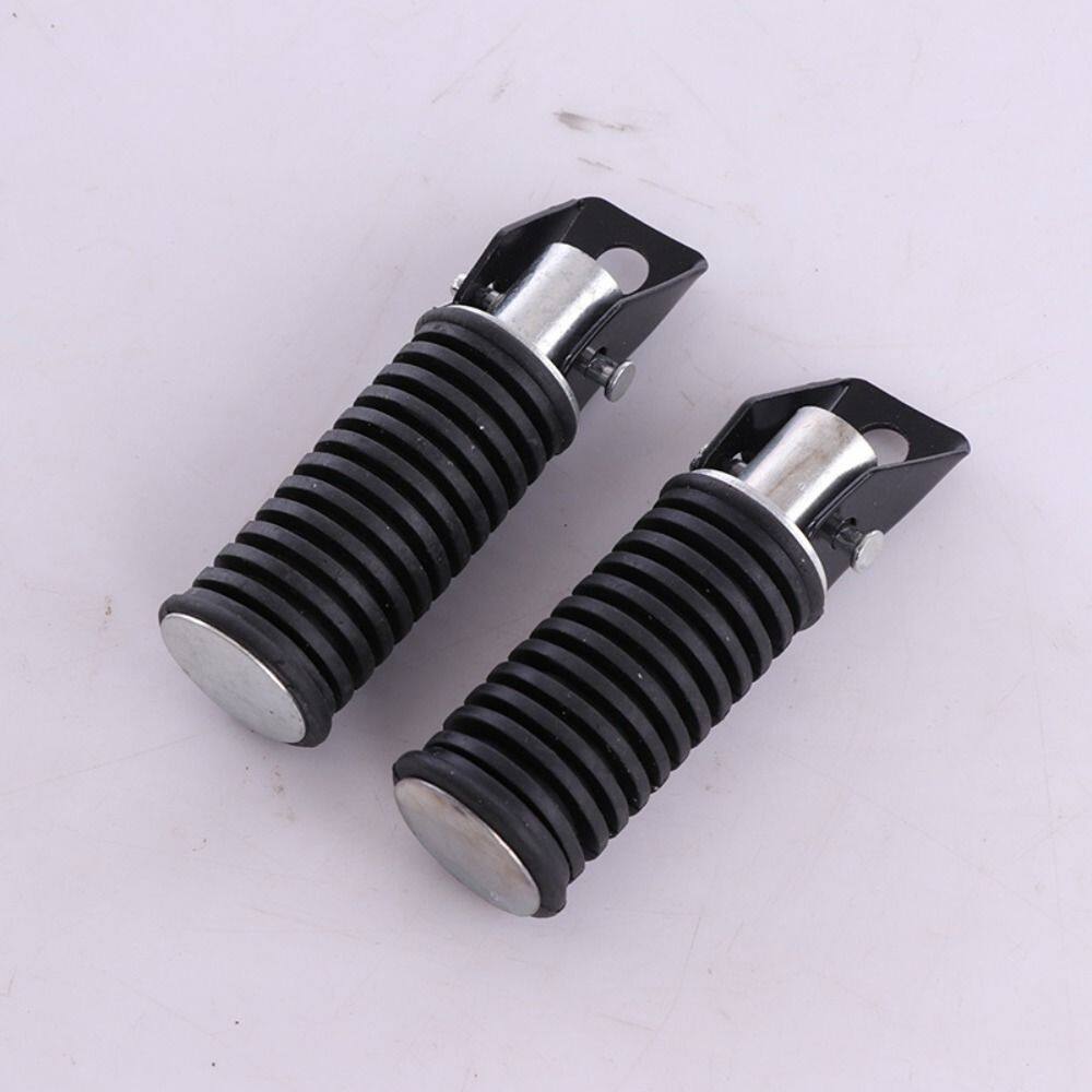 B9GIQY5EX 1 Pair Universal Non-Slip Folding Footrests Clamps Motorcycle Pedals Motorbike FootPegs Rest Pegs Rear Socle Pedal