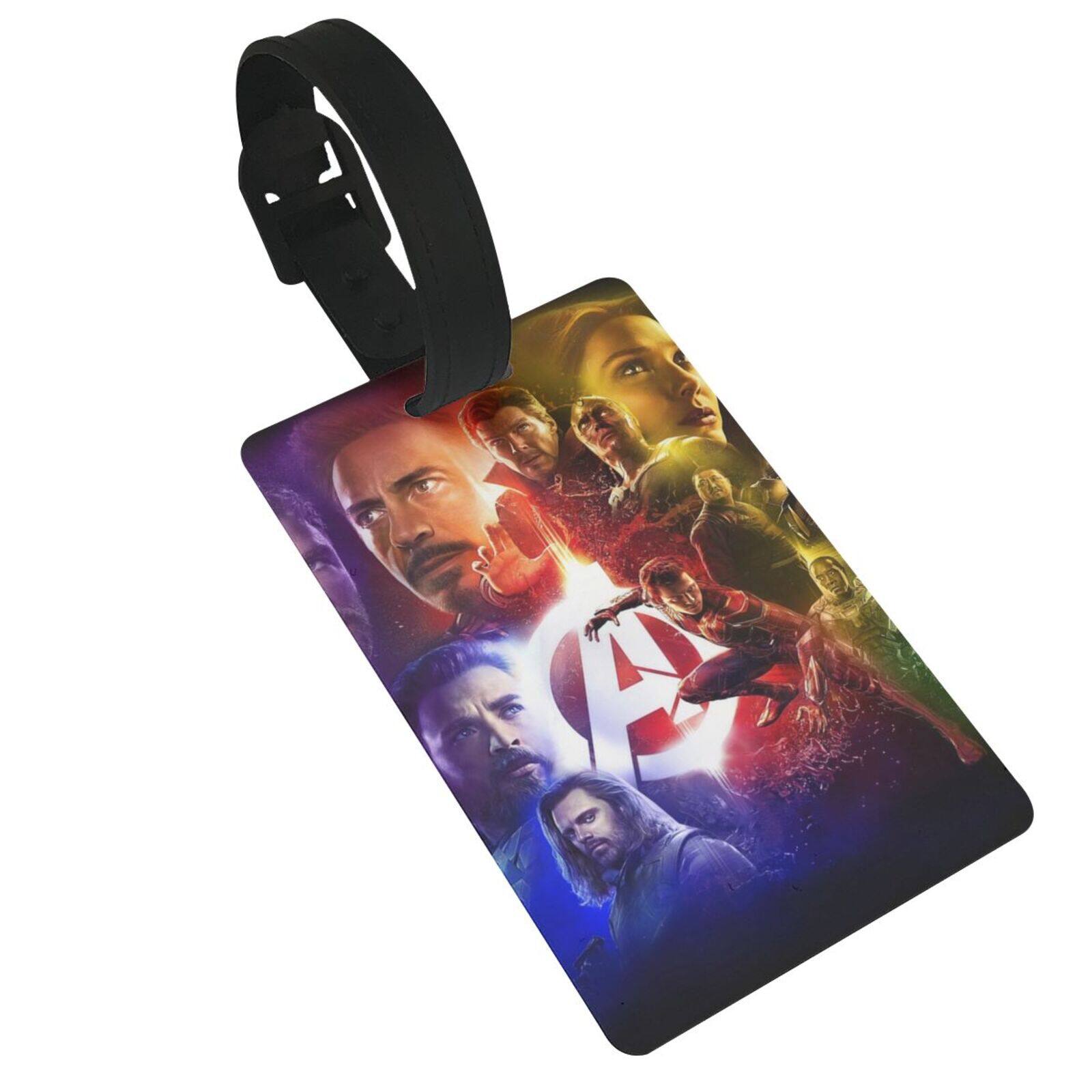 Marvel Cartoon Luggage Tag Travel Suitcase Bag Boarding Pass Tag Travel Accessories