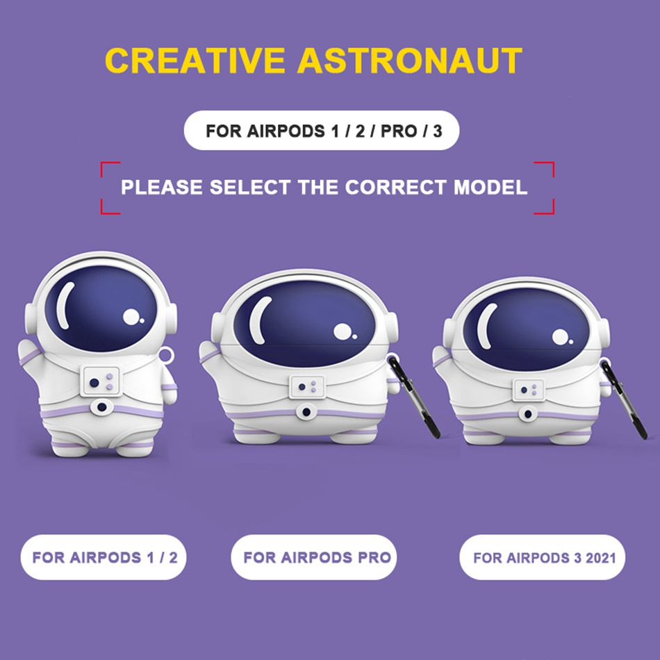 New Model Arrogant Glasses Dog Great White Shark Cute Backpack Duck Wireless Bluetooth Earphone Protective Case for Apple AirPods 3 Silicone Shockproof Cover for Airpods Pro Charging Box Accessories