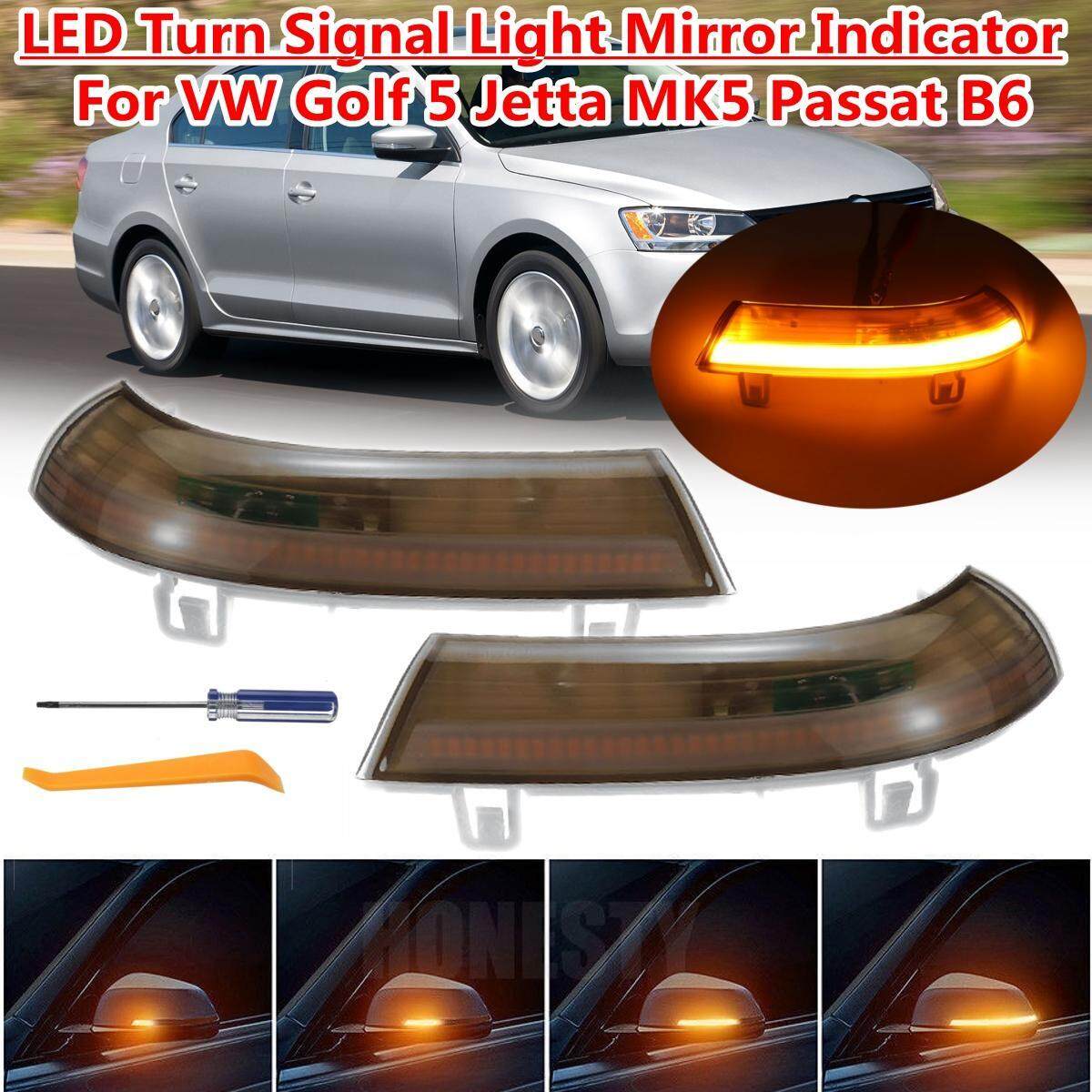 2 Pcs Mobil Styling Dynamiczny Migacz Światło Kierunkowskazu LED Lusterko Boczne Wskaźnik DLA VW Golf Volkswagen MK5 Jetta Passat B5.5 B6 EOS