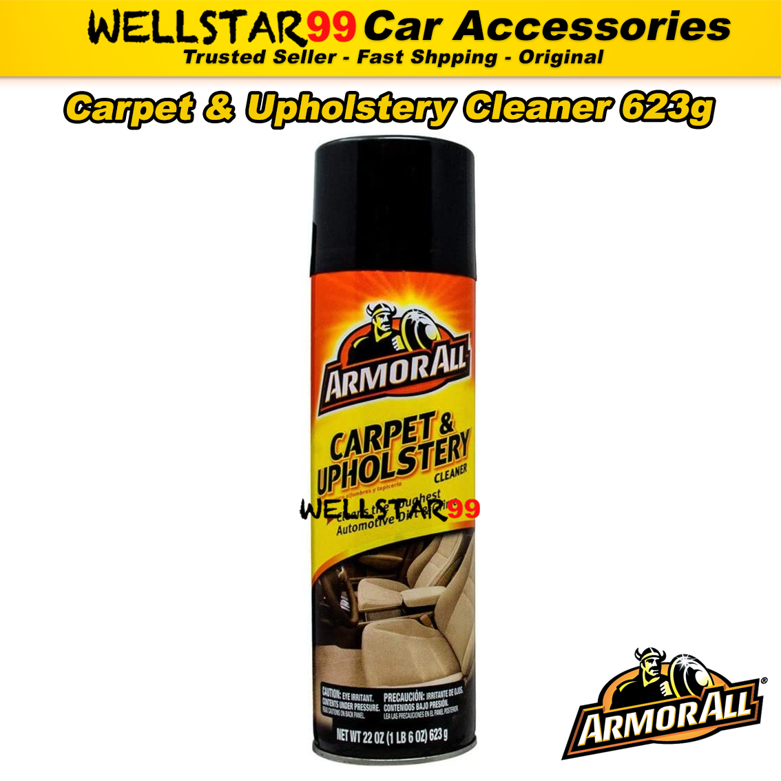 Armor All Carpet & Upholstery Cleaner 623g Armorall Lazada