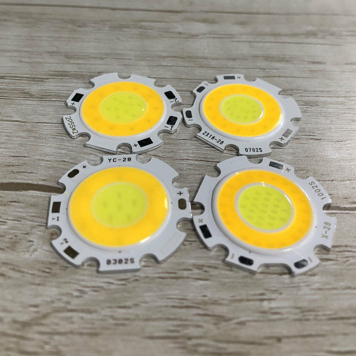 ERANPO  Hạt Đèn LED Tròn Hai Tông Màu 3W 5W 7W 10W Chip Cob Cho Bóng Đèn LED