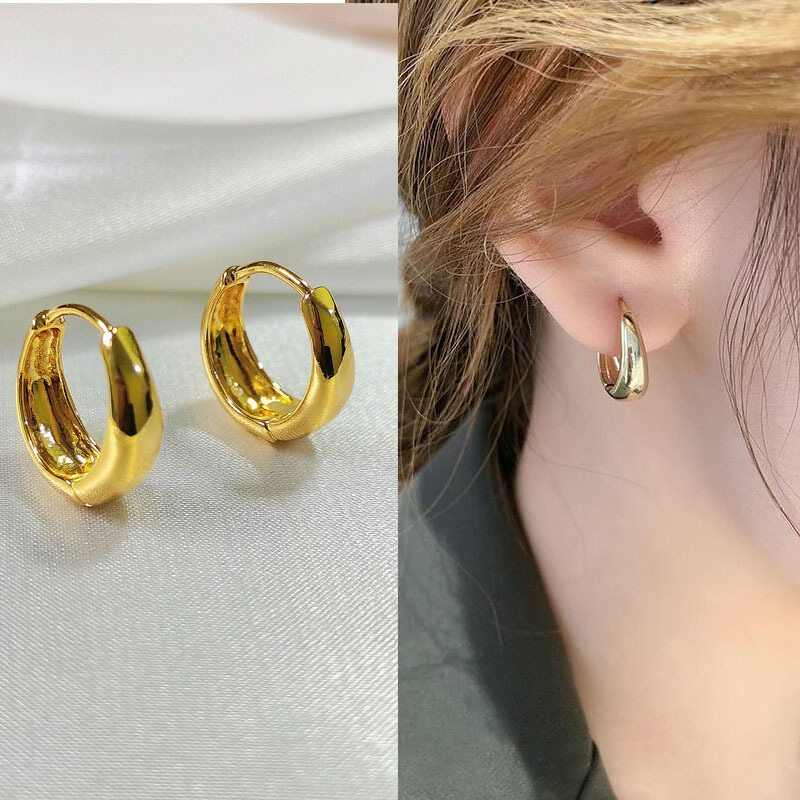 XYP Korean Fashion Hot Style Earrings Star Earrings Imitation 18K Gold Inlaid Zircon Earrings