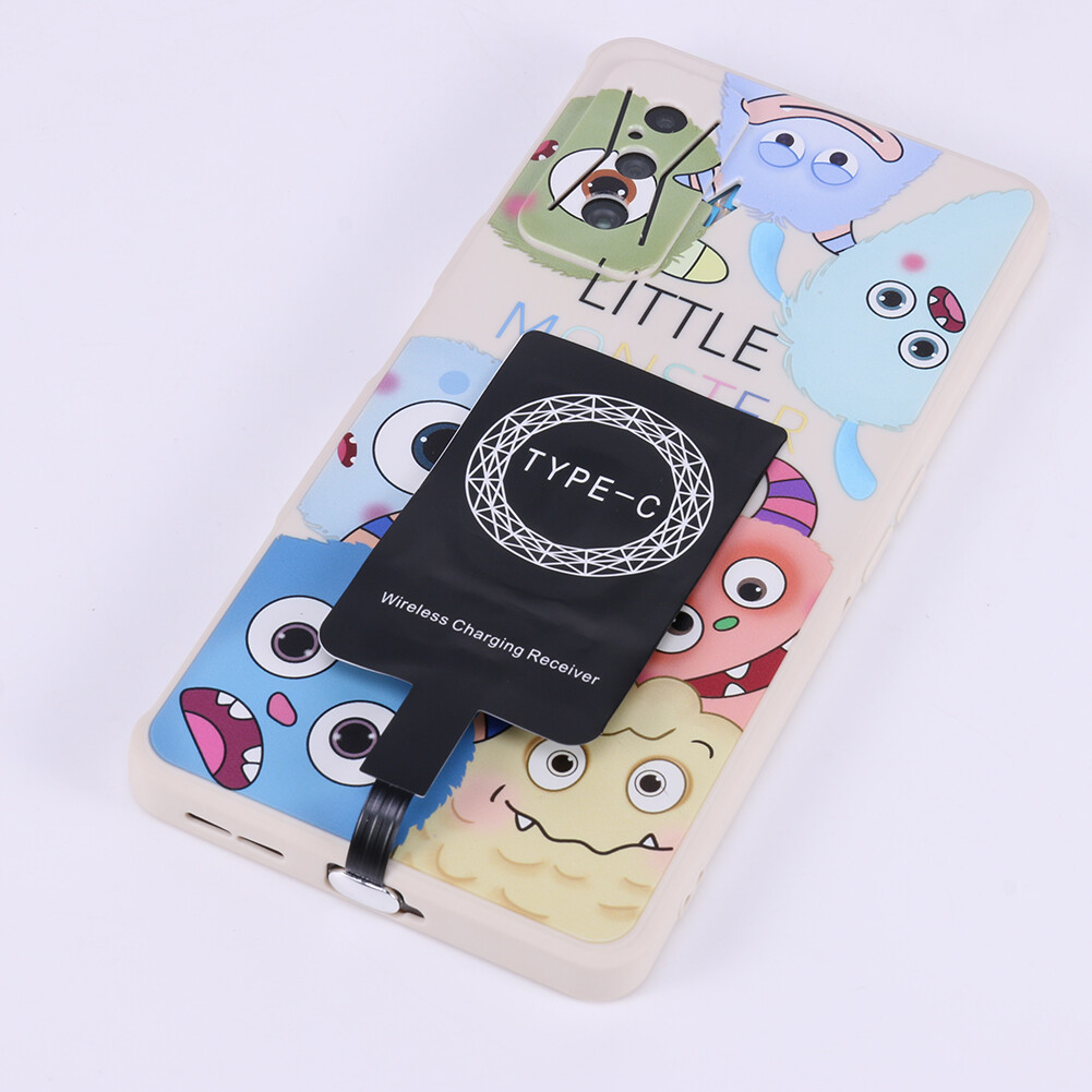 Type C USB-C Qi Wireless Charger Charging Receiver Adapter Pad For Android