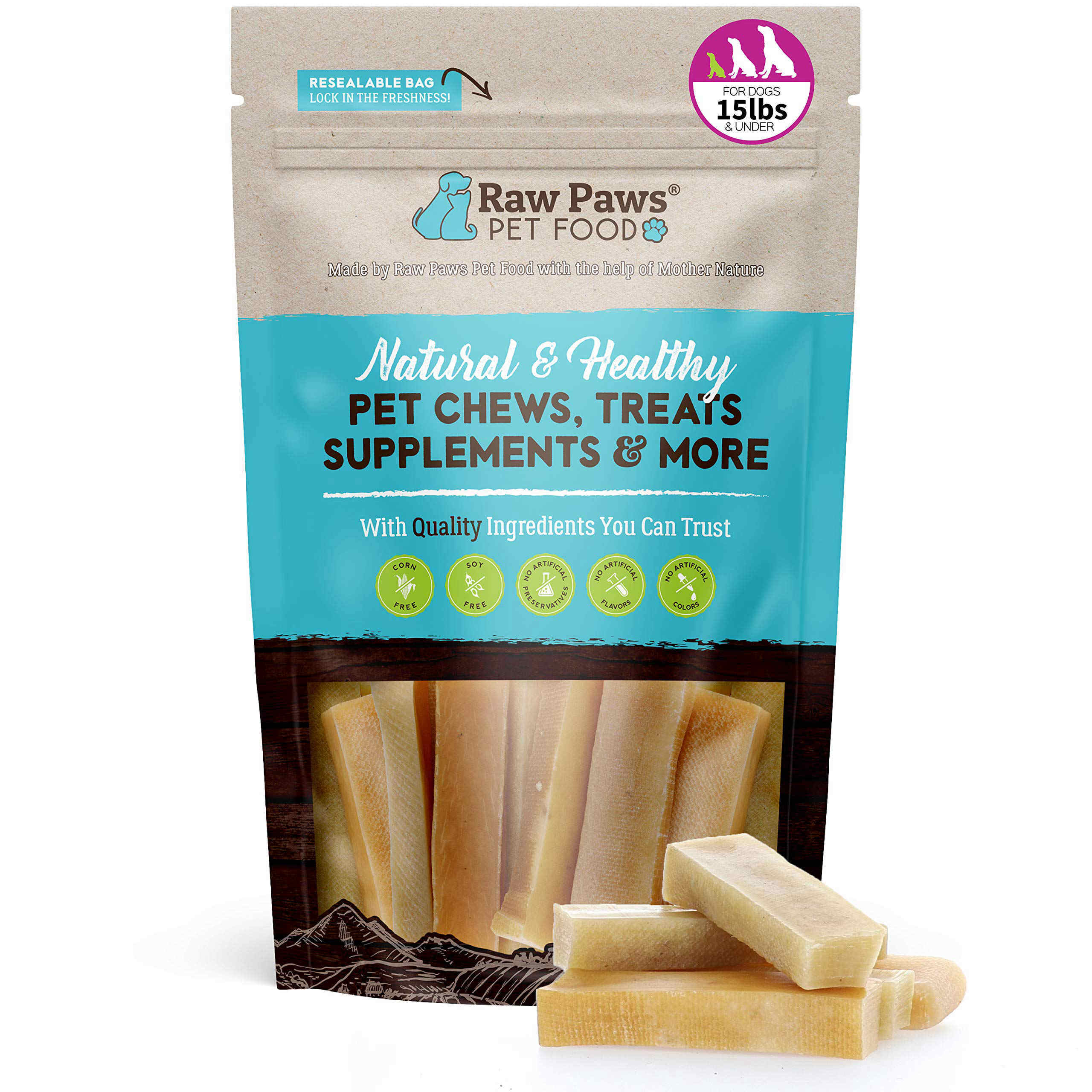 [PREORDER] Raw Paws Yak Cheese Himalayan Dog Chews Packed in USA