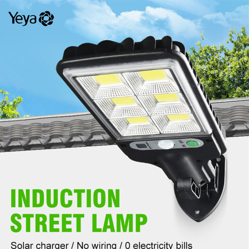 New outdoor solar street light waterproof induction garden light rotatable bracket garden light wall light