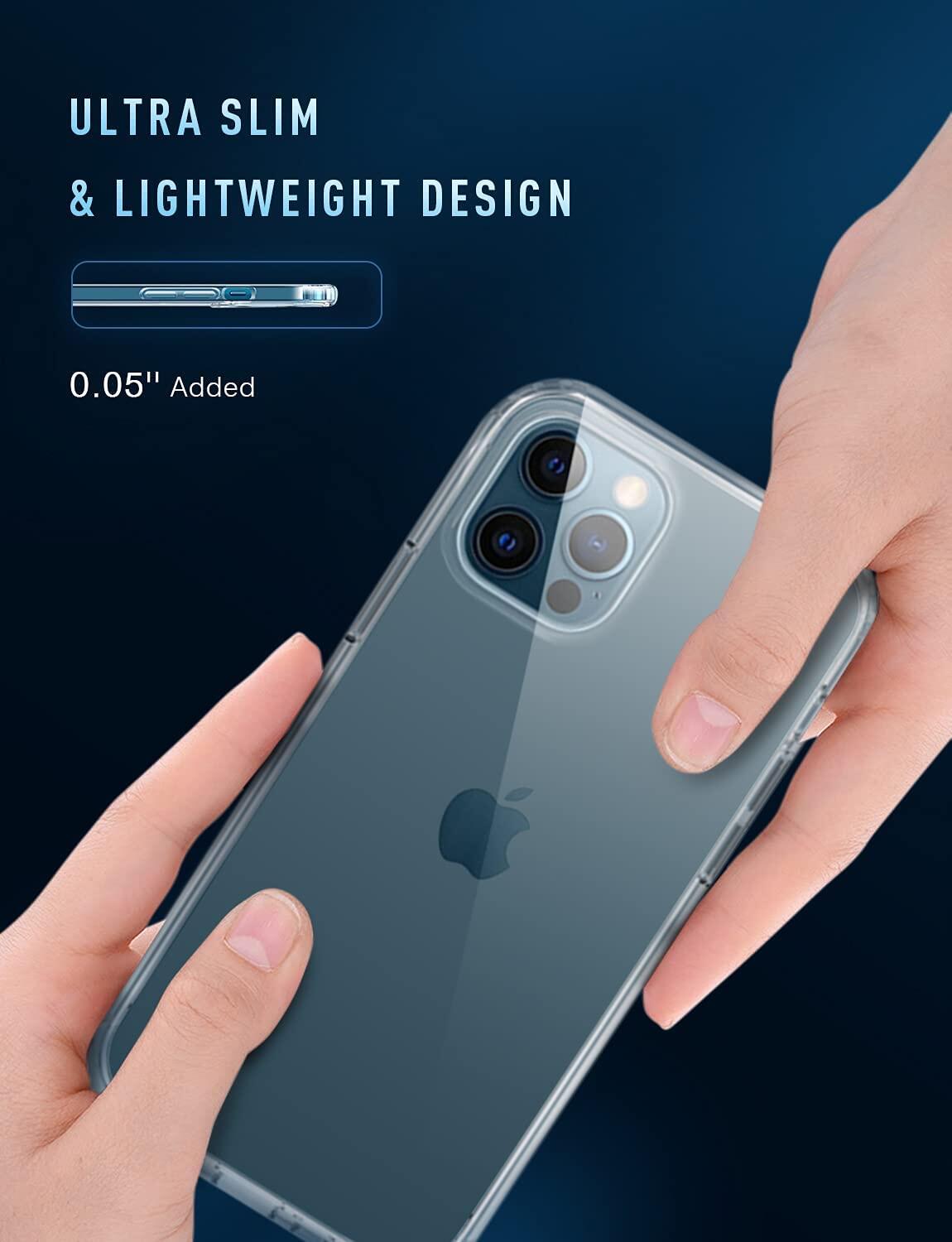 Trong suốt pha Lê Trường hợp khó khăn cho iPhone 16 Pro Max/16 cộng với/15 Pro Max/14 Pro Max/iPhone 13 Pro Max bìa, mỏng Mỏng Không-Vàng chống sốc bảo vệ điện thoại Trường Hợp Đối Với iPhone 12 Pro Max/iPhone 11 Pro Max