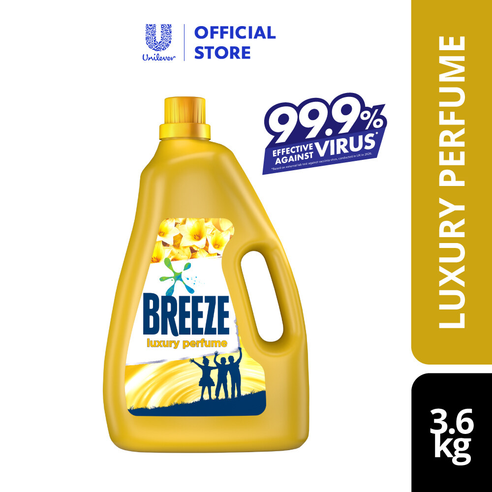 Breeze Liquid Detergent Luxury Perfume 3.6kg Lazada