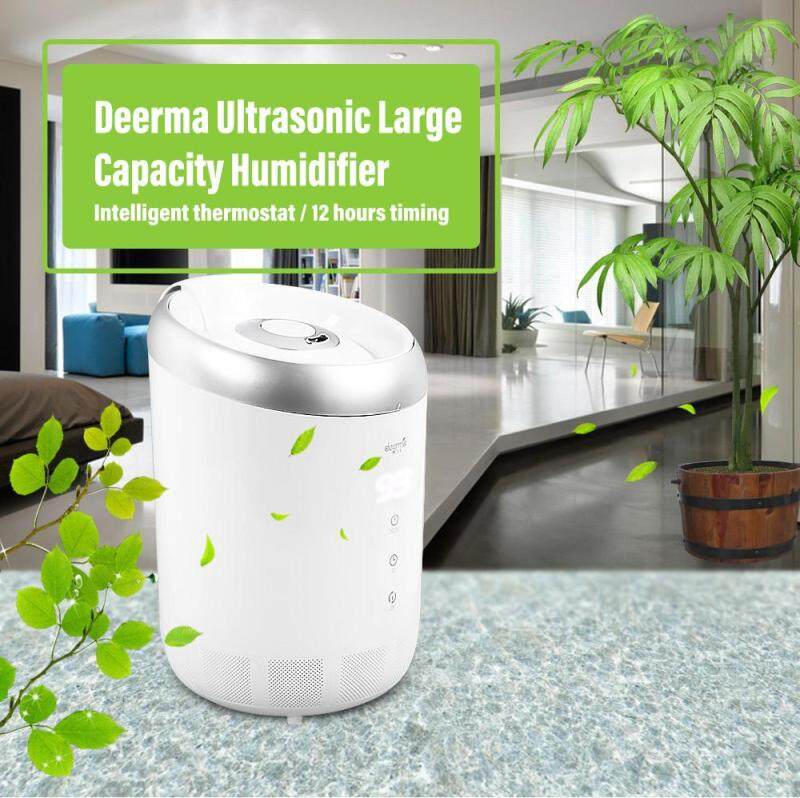 Deerma DEM - ST600 Ultrasonic Intelligent Humidifier 4L Large Capacity Atomization Humidifier For Office Home Yoga room Meeting room Singapore