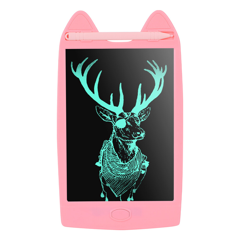 KawhiMall Bảng Vẽ Hoạt Hình LCD 8.5 Inch Dạng Chữ Viết Tay Miếng Đệm, LCD Bằng Văn Bản Máy Tính Bảng, Mini Siêu Mỏng Thư Pháp Vẽ Hoạt Hình Cho Trẻ Em