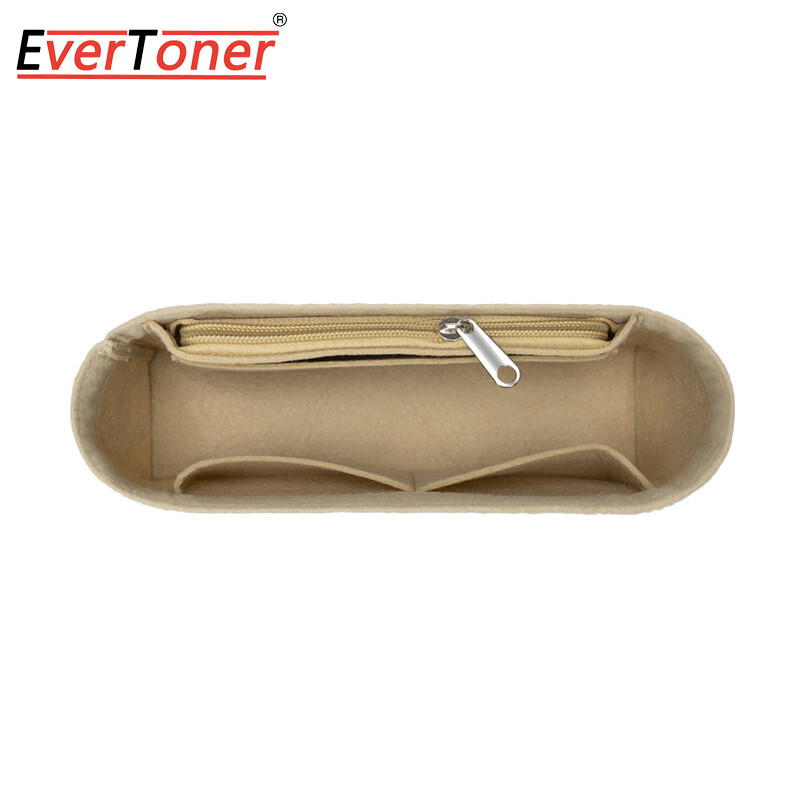 EverToner Storage Felt Bag Liner for H-Kelly 25 28 32 Felt Cloth Insert Cosmetic Bag Support Type Shockproof Female Bag Makeup Arrange Lined Bag