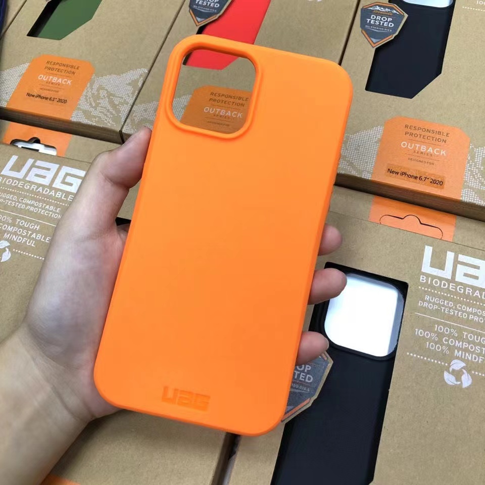 Uag silicone case for iphone 14 pro max 14plus iphone 13 pro max 12 pro max 11 pro xs max xr x 12mini 8 7 6 6s plus dropproof shockproof trailblazer series phone case