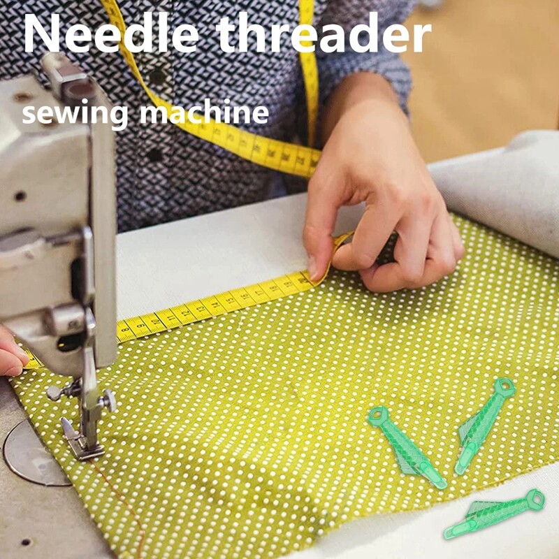 20pcs cá nhỏ kim nhựa threader Dụng cụ thủ công bằng da chủ đề nhanh chóng hướng dẫn Báo Chí Vải may mặc máy loại cho gia đình nghệ thuật