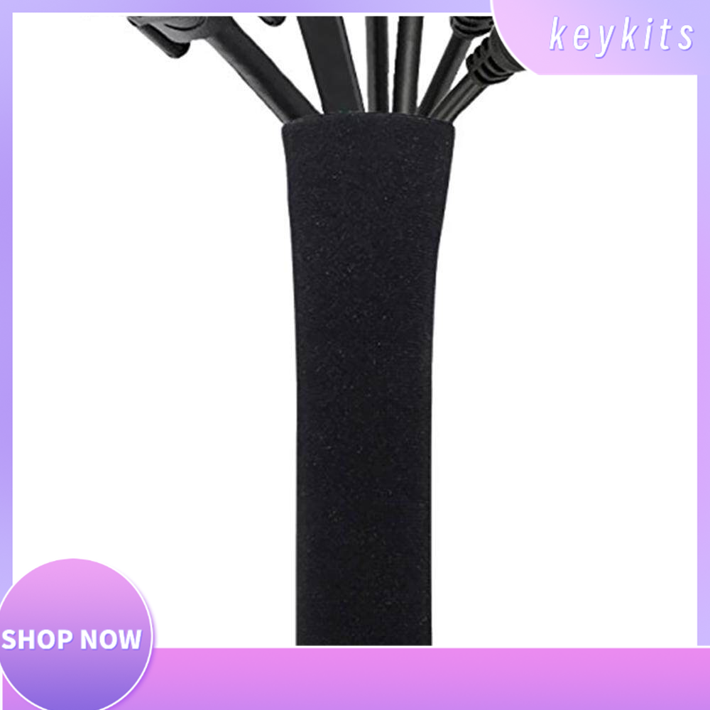 Cable Concealer Management Sleeve Wire Organizer for TV Computer Fridge Neoprene Cord Cover Cable Hider Protector Zipper Design 100cm