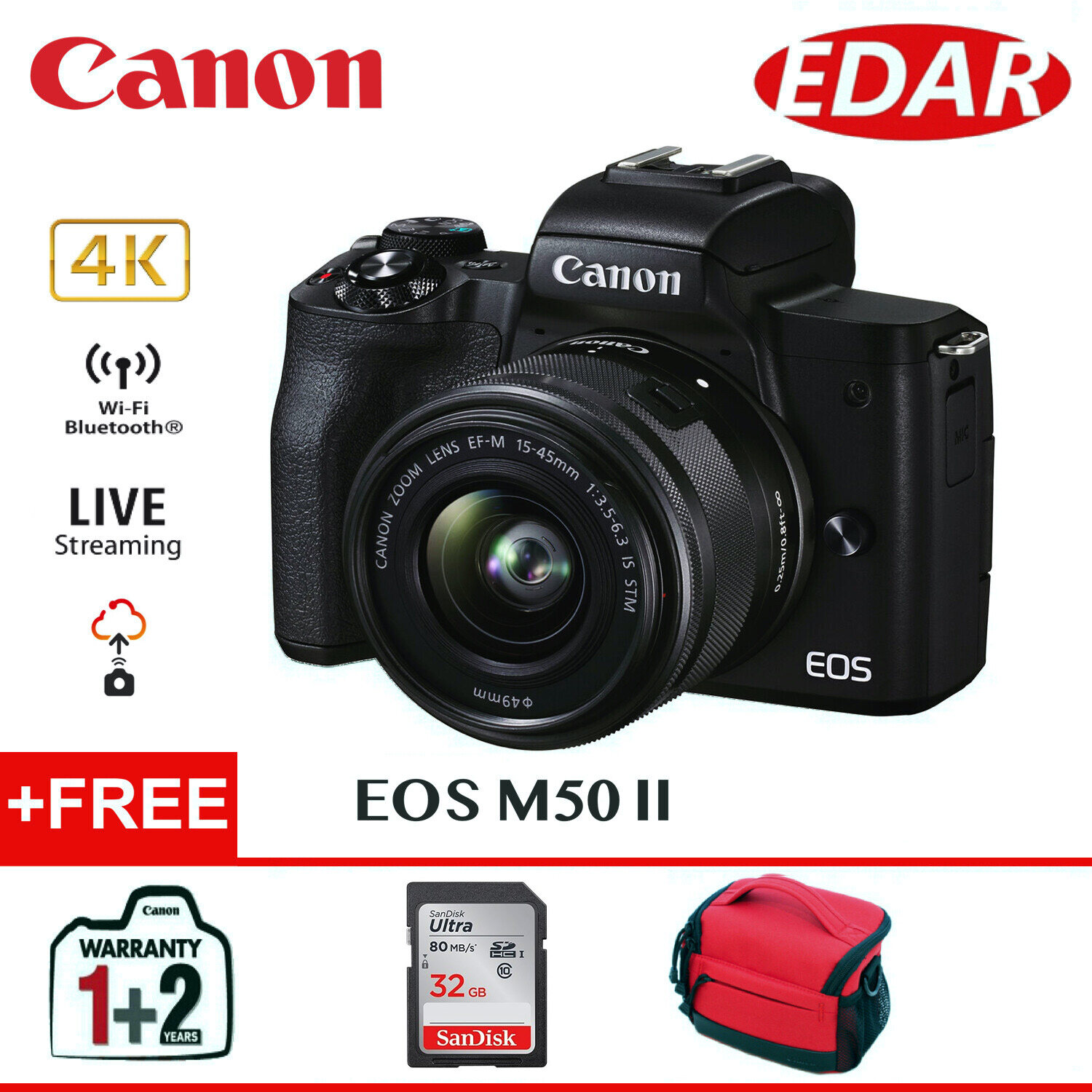 canon m50 murah