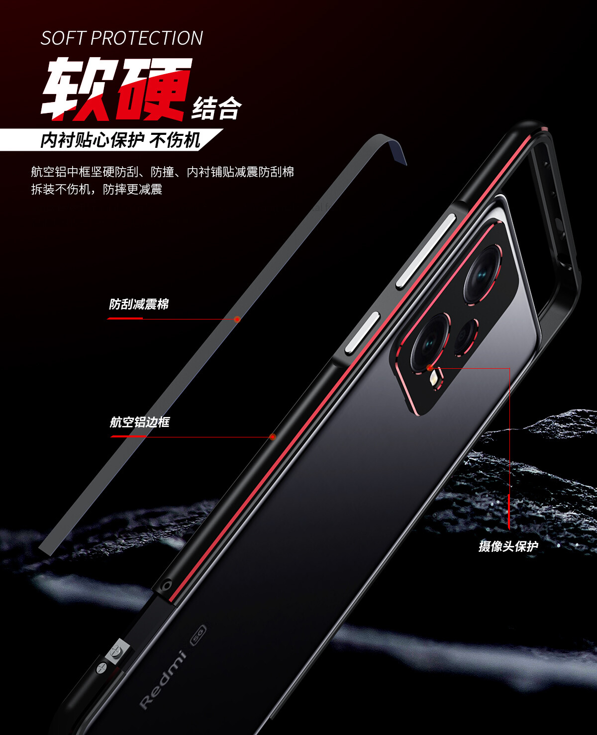 Metal Frame For Xiaomi Redmi Note 12 Turbo case Redmi Note 12 Pro Plus Note12 Pro+ Case Redmi Note 11 Pro Pro+ 5G case Aviation Aluminium Protective Cover
