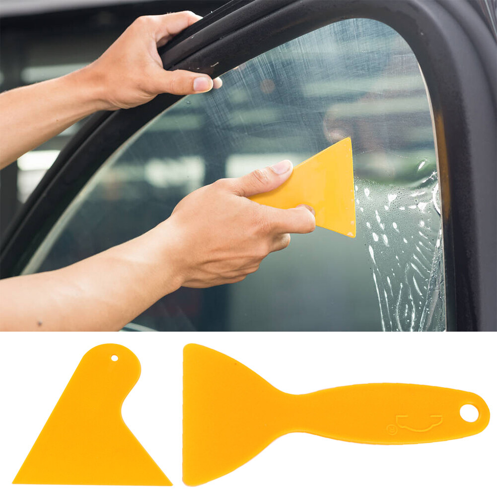 ซื้อในเหรียญรถห่อไวนิล Film Squeegee Scraper สติ๊กเกอร์ยานพาหนะติดตั้ง