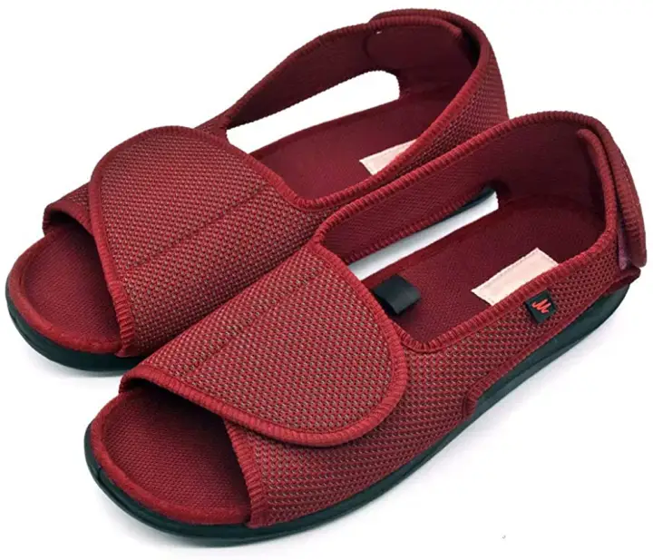 extra wide width slippers