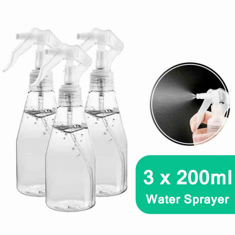 3 Chai Xịt Bình Nước Chai Xịt Sương Mịn Rỗng 200Ml Máy Phun Nước Nhỏ, Chai Nước Hoa Xịt Trang Điểm Có Thể Nạp Lại Du Lịch