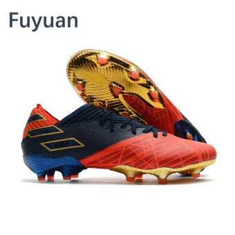 gold plated football cleats