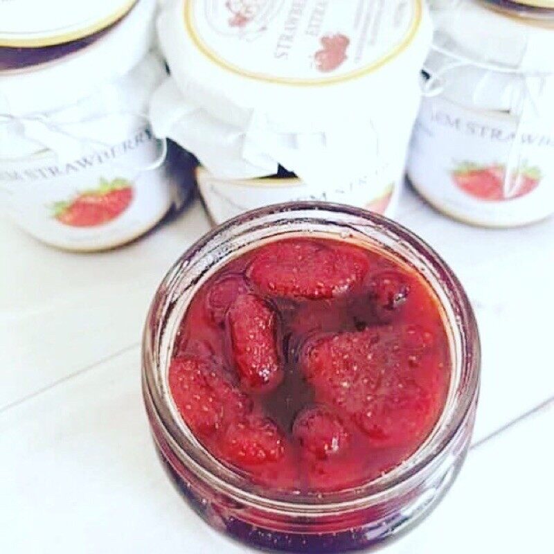 Malaysia Stock Fast Shipping HOMEMADE STRAWBERRY JAM KHM STRAWBERRIES