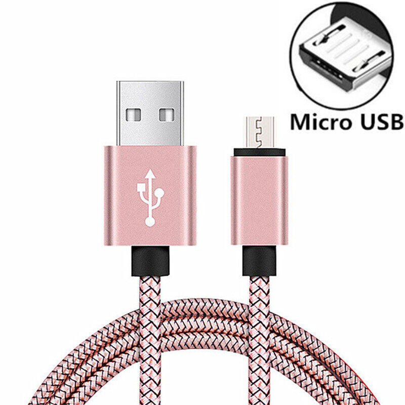 Micro USB Cable 2.4A Fast Charging Wire Mobile Phone Micro USB Cable For Xiaomi redmi Samsung Andriod Micro usb Data Cable Cord