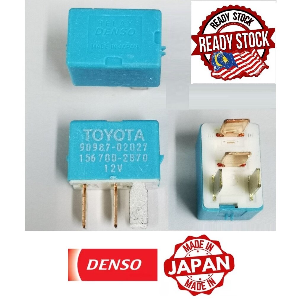 Denso Relay 12V 4Pin Head Lamp Relay / Air Condition Relay / Power