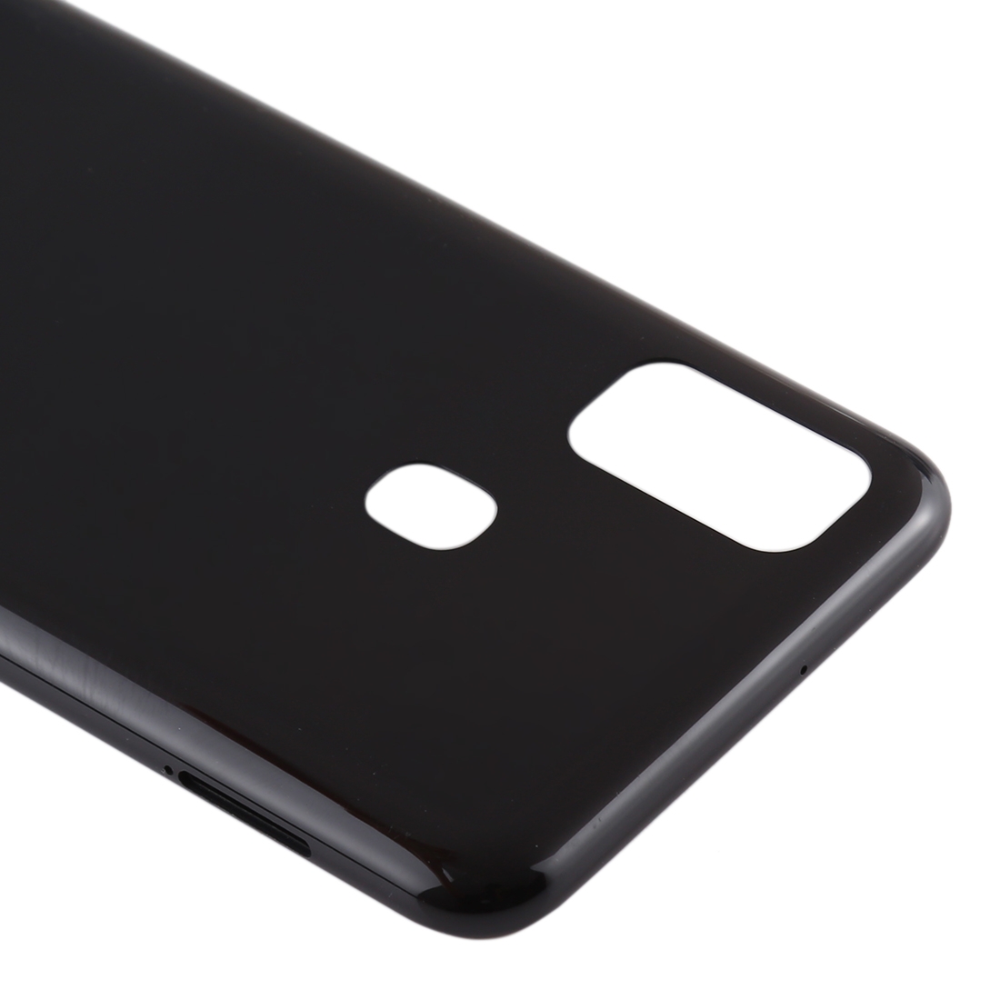 For Samsung Galaxy M21 Back Cover (Black)