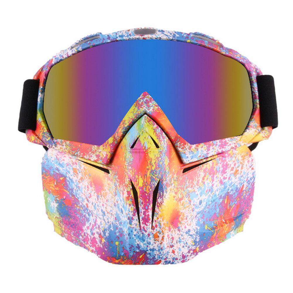 Retro Dirt Bike ATV Motorcycle Goggles Racing Eyewear Helmet Glasses For Harley