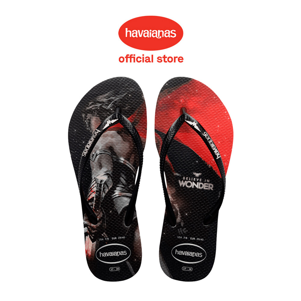 Havaianas wonder woman hot sale flip flops