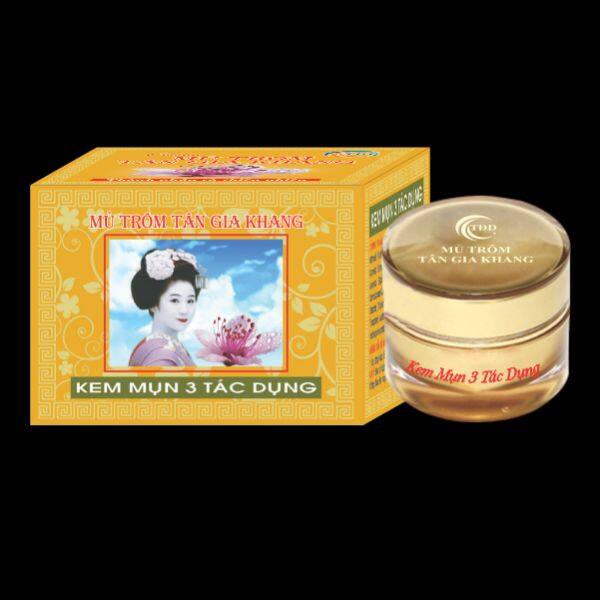 Kem mụn 3 tác dụng mủ trôm tân gia khang