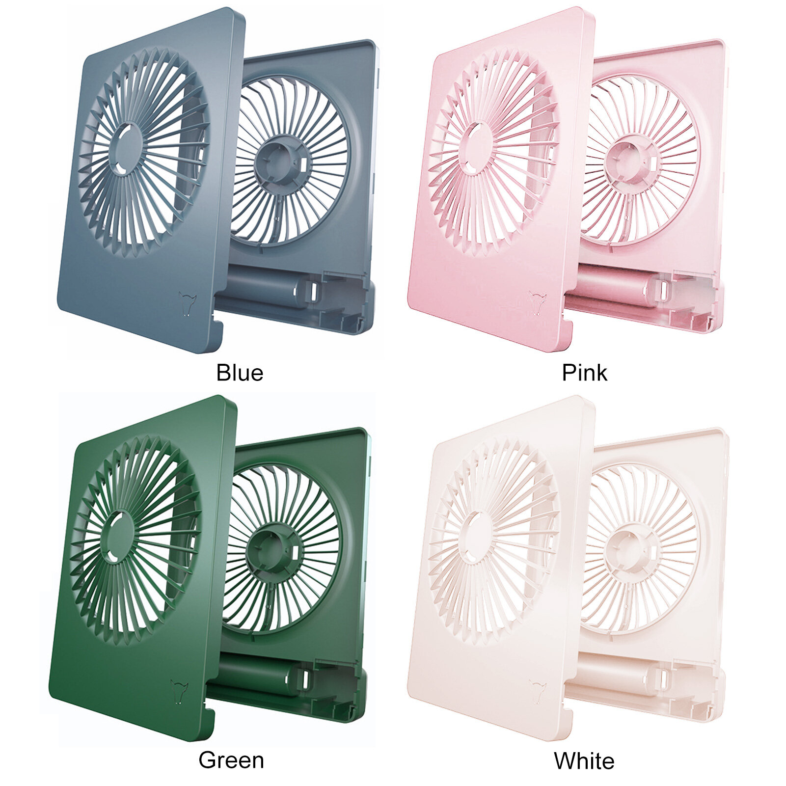 [Fancytoy] Mini Office Desktop Fan USB Rechargeable Summer Convenient Silent Desktop Fan