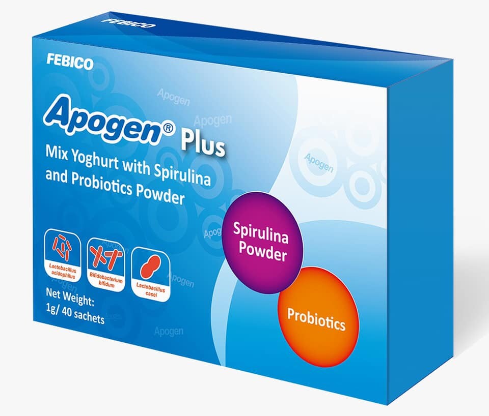 [FM PHARMACY][Clearance Sale] *Free Sample* Apogen Plus (40's/40'sx2