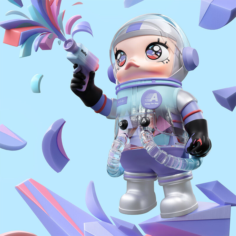 POP MART MEGA 1000% SPACE 茉莉 Louis De Guzman