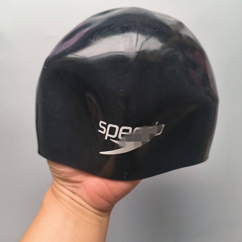 Genuine 2023 imported Speedo professional training helmet swimming cap imported silicone high elasticity waterproof thickened comfortable style