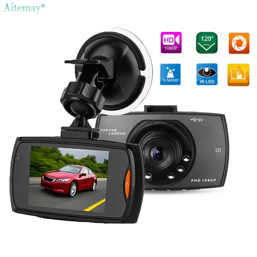 Aitemay Camera DVR Ô Tô G30 Đầy Đủ HD 1080P 120 Độ Camera Hành Trình Máy
