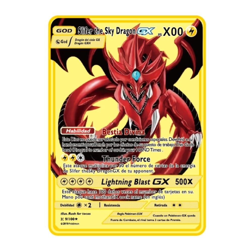 2023 new 10000 Arceus Vmax Gx gold pocket monster card Spanish iron metal  Pokmo Letters children's gift game collection card - AliExpress