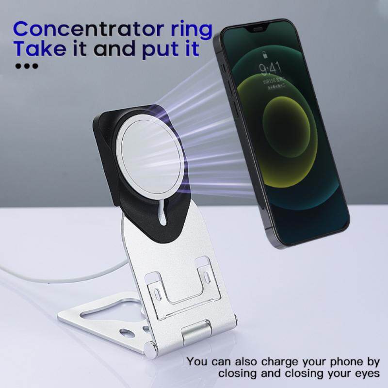 HOCE Phone Holder Stand Wireless Charging Bracket For iPhone 12 13 14 Pro Max Desktop MagSafe Charger Stand For iPhone iPad Holders