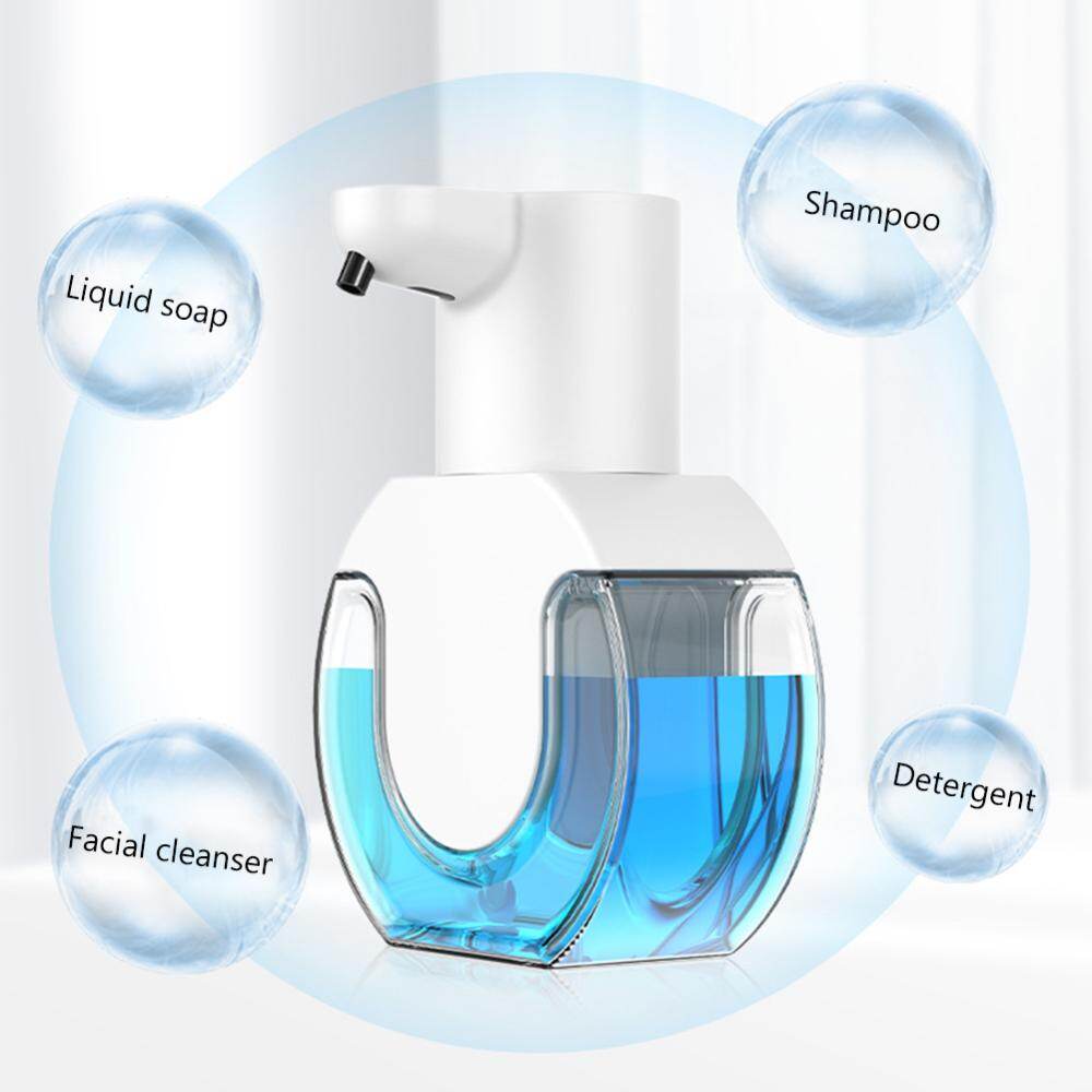 Liquid Soap Dispenser Wall Mountable Smart Liquid Soap Dispenser Auto Touchless Infrared Sensor Rechargable Eco-friendly for Restaurants Home Public