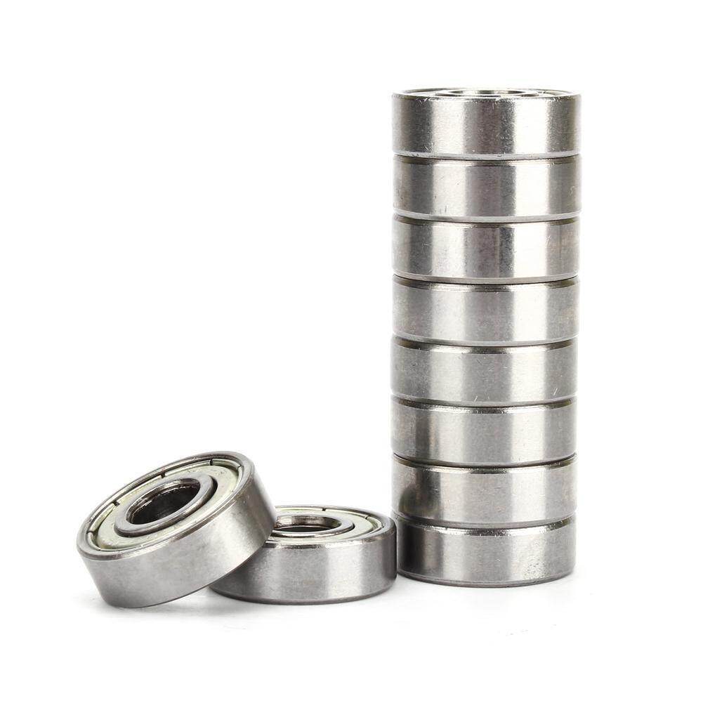 Zonejoy 10 Cái Vòng Bi Rãnh Sâu 608ZZ 8*22*7Mm Cho Máy In Lỗ Khoan 8Mm
