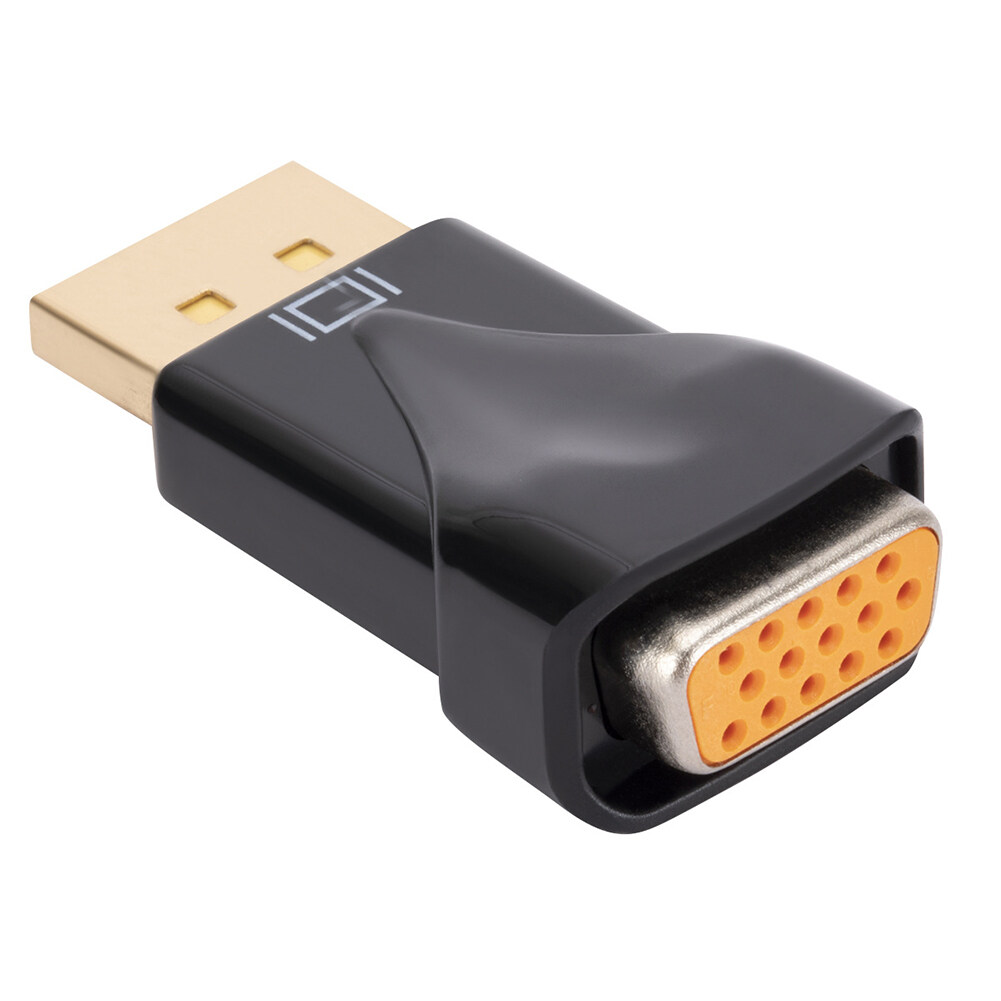 Bộ Chuyển Đổi DisplayPort Sang VGA DisplayPort Một Chiều Ổ Cắm Đực Sang VGA Bộ Chuyển Đổi Đầu Cái Không Cần Nguồn Cho Máy Chiếu PC DVD