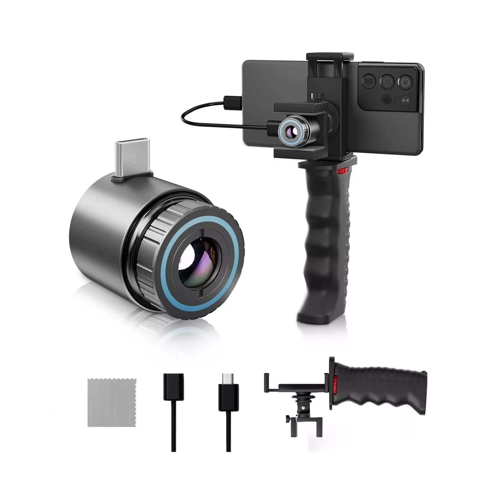 MILESEEY เหตุการณ์สำคัญ TNV30i กล้องส่องทางไกลมองกลางคืนแบบตาเดียวสำหรับ Android,กล้องความร้อนทำภาพความละเอียด256*192 25Hz, 10Mm เลนส์โฟกัสที่ปรับได้ ราคา 13,606 บาท*ส่งฟรี