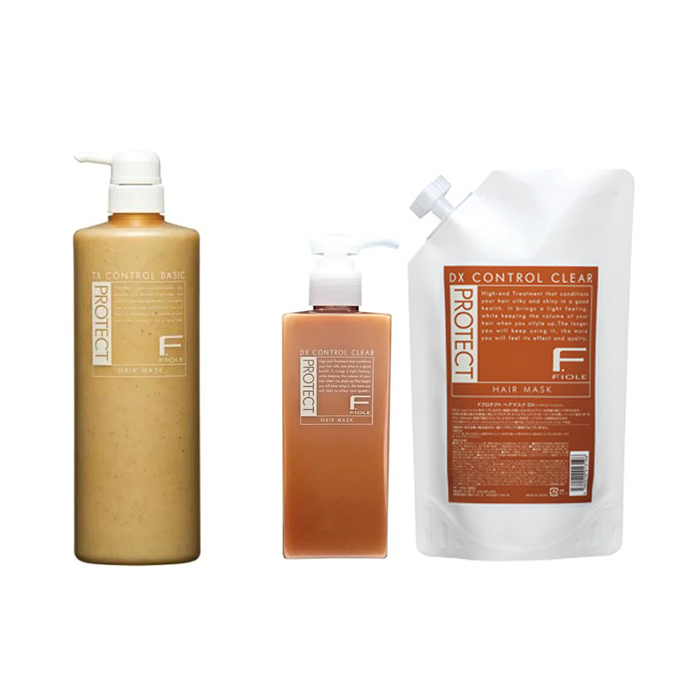 FIOLE TX CONTROL BASIC HAIR MASK 3個セット Fiole F.Protect Hair Mask - TX Control Basic / DX Control
