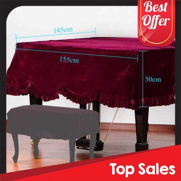 BEST SELLER Grand Piano Pleuche Bordered Dust Protective Cover Cloth Malaysia