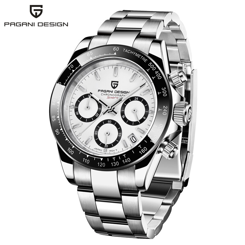2020 New PAGANI DESIGN Brand Luxury Watches For Men Fashion Quartz Stainless Steel Wristwatch Men Chronograph Watch Date Men PD-1644 Malaysia