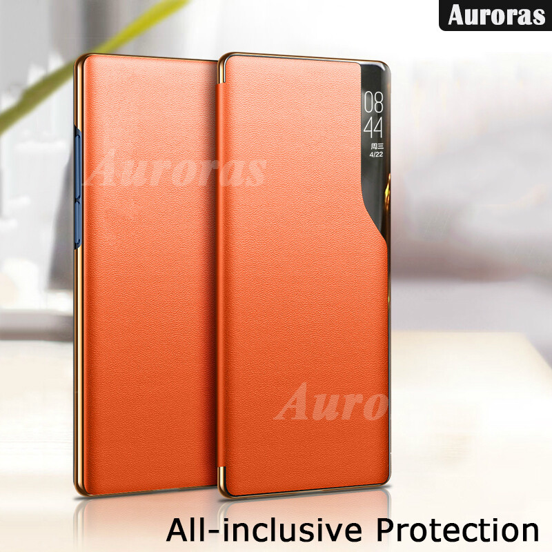 Smart Flip Cover for Xiaomi Redmi Note 12Pro 5G Window View Protection Phone Casing for Xiaomi Redmi Note 12 Leather Case