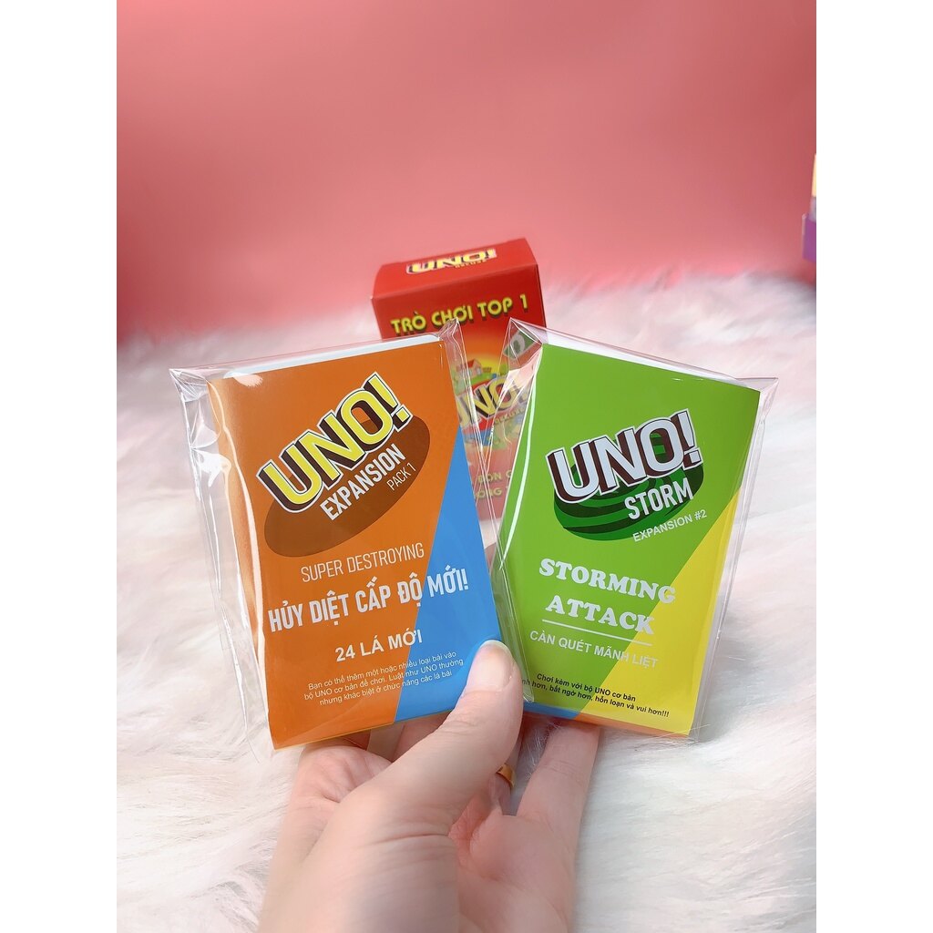 Combo bài UNO + Mở rộng Chơi Bài 156 lá