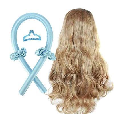 Heatless Curling Rod Headband No Heat Curls Ribbon Hair Rollers Sleeping Soft Headband Hair Curlers DIY Hair Styling Tools