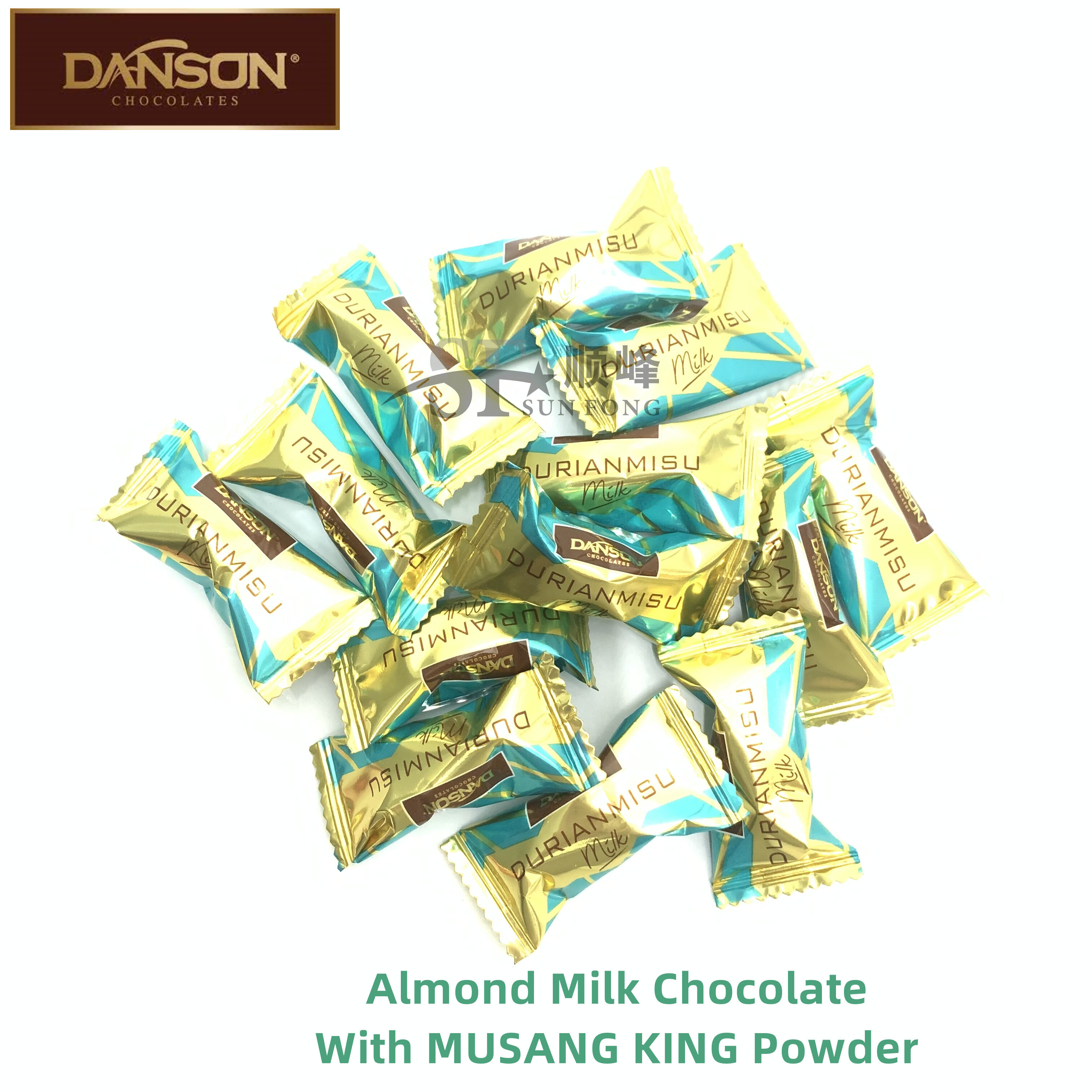 Danson Durianmisu Almond Milk Chocolate Halal Tiramisu Chocolate Musang ...